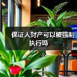 保证人财产可以被强制执行吗（图1）