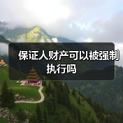保证人财产可以被强制执行吗（图3）