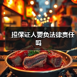 担保证人要负法律责任吗（图2）