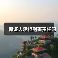 保证人承担刑事责任吗(图2) 保证人承担刑事责任吗(图2)