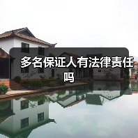 多名保证人有法律责任吗（图4）
