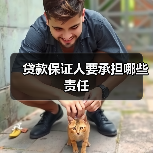 贷款保证人要承担哪些责任（图4）