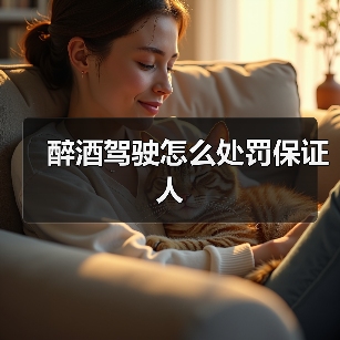 醉酒驾驶怎么处罚保证人（图1）