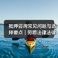 抵押咨询常见问题与选择要点 | 劳盾法律法律指南（图4）