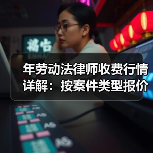 年劳动法律师收费行情详解：按案件类型报价参考