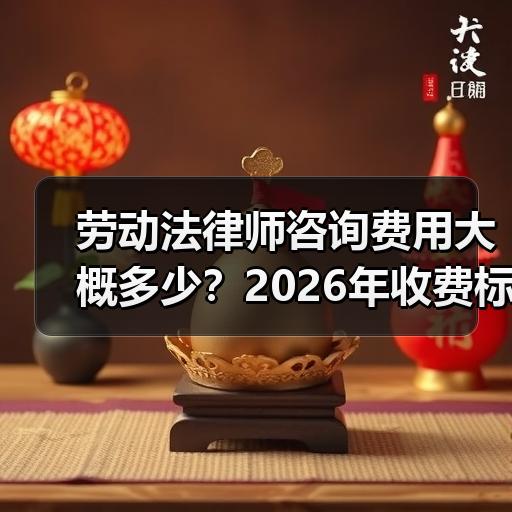劳动法律师咨询费用大概多少？2026年收费标准与避坑指南