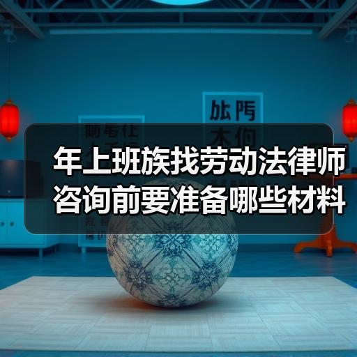 年上班族找劳动法律师咨询前要准备哪些材料