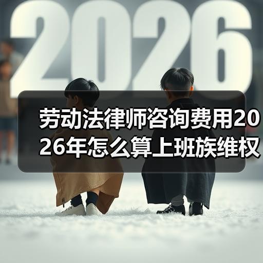 劳动法律师咨询费用2026年怎么算上班族维权预算参考